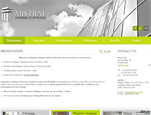 Tablet Screenshot of mistral-net.com